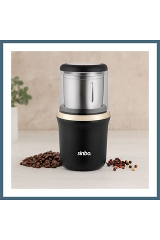 Agc Uygun Sepet Kahve & Baharat Öğütücü 200w Çelik Bıçak, 100 G Agc Çok Renkli