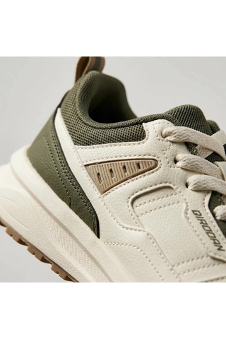 Ms Premium 043261431 Erkek Spor Ayakkabı Ivory Dark Tea Green