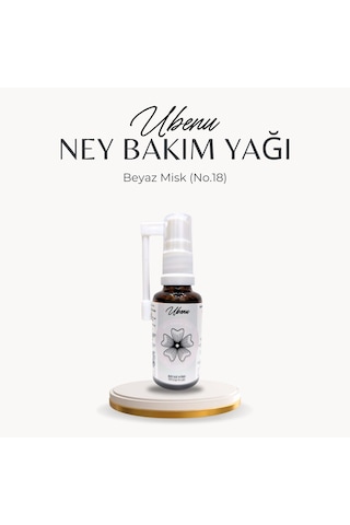 Ubenu Ney Yağı Beyaz Misk No.18