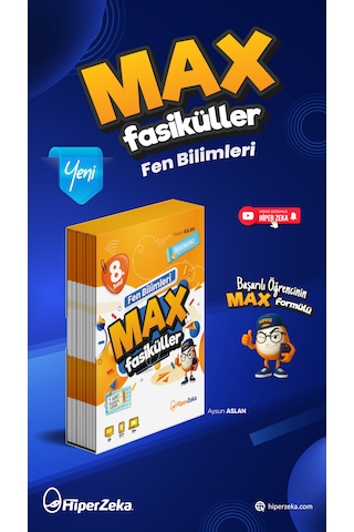 2027 8. Sınıf Fen Bilimleri Max Fasiküller |Aysun Aslan