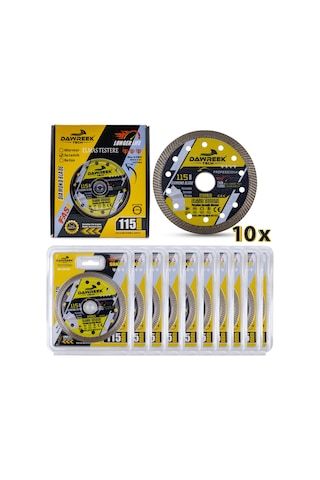 Dawreek Dt008cd 115mm Profesyonel İnce Turbo Elmas Testere Porselen-seramik-mermer