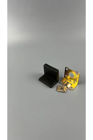 Mebel'naa Furnitura Mystery L Köşe Ayarlanabilir Kapaklı Mobilya Gölgeliği 361183844 Siyah