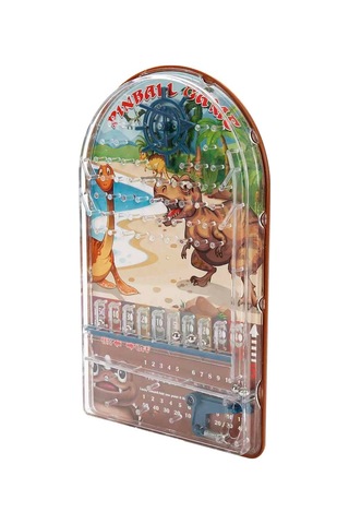 Dinozor Temalı Pinball Oyunu Eğitici Ve Eğlenceli Çocuk Oyuncağı 24,5 Cm