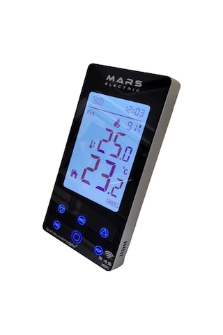 Mars S45 Nem Ölçerli Wifi Kablosuz İnternetli Akıllı Termostat