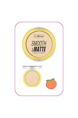 Smooth & Matte Compact Powder Mat Bitişli Toz Pudra - 11 Beige