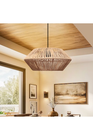 Homing Castel El Yapımı Natural Sarkıt Avize Sl013 Bej