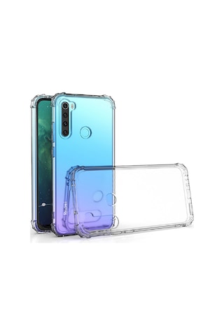 Xiaomi Redmi Note 8t Kılıf Zore Nitro Anti Shock Silikon Renksiz