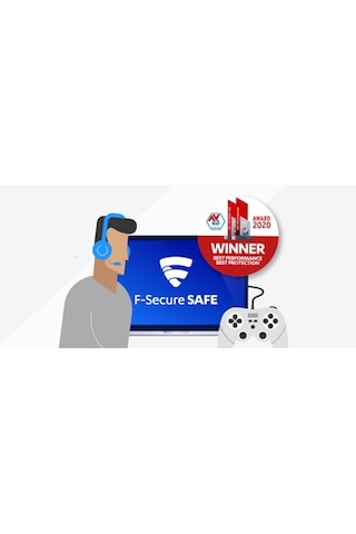 F-Secure Safe 5 Cihaz 1 Yıl On Line Teslim