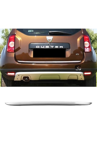 Dacia Duster 2010-2017 Arası Krom Bagaj Alt Çıta P.çelik