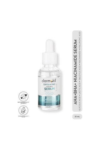 Dermokil Exfoliating Aha+Bha Niacinamide Serum 30 ML