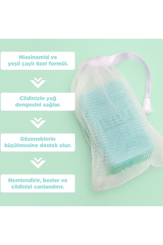 Thalia Niacinamide & Yeşil Çay Özlü Leke Karşıtı Lifli Sabun 140 G