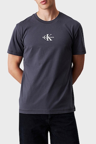 Calvin Klein Erkek T Shirt J30j325649 Ban Antrasit Antrasit