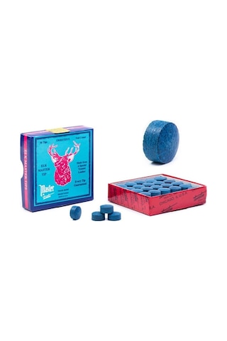 50'li Elk Master Mavi Bilardo Istaka Ucu