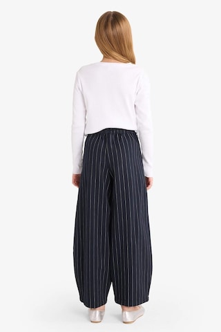 Defacto Kız Çocuk Baggy Fit Charm Detaylı Geniş Paça Gabardin Pantolon G3250a825wnar215 Antrasit-ar215