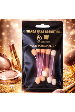 Makyaj Far Fırçası Make-up, Profesyonel Dağıtım, Pürüzsüz Bitiş, Doğal Yoğun Renk Etkisi 2 Adet