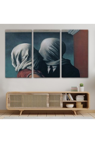 Rene Magribuyolog-0drpkanvase The Lovers Tablosu-5161