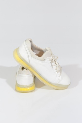 Dgn 17374-ss Erkek Bağcıklı Casual Sneaker Ayakkabı Beyaz Benfica