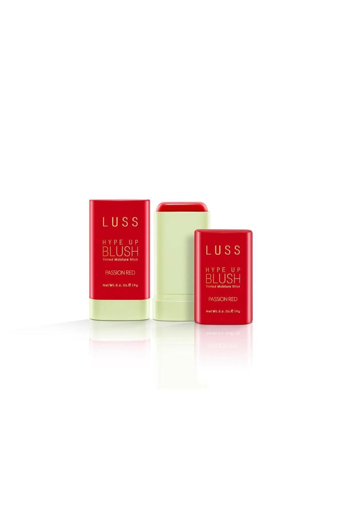 Luss Hype Up Blush Stıck Allık Passion Red 02 Cherry Red