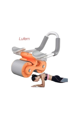 Özel Tasarım Ab Roller Karın Kası Egzersiz Tekerleği Akıllı Fren Fitness Spor Denge Kaymaz Çok Renkli