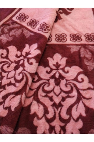 Algelsineve Pembelim Çift Kişilik Lüks Peluş Uşak Battaniyesi Pembe