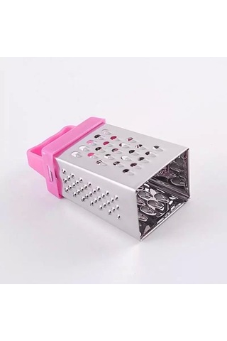 3 Fonksiyonlu Mıknatıslı Mini Sarımsak Peynir Rendesi 8 Cm Renkli
