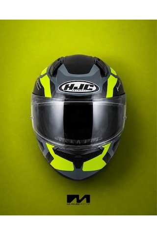 Hjc C10 Kask Tıns Mc3h Sarı-siyah