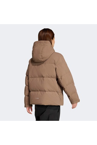 Adidas Multi Climawarm Kadın Kahverengi Yürüyüş Montu Jv8725 Kahverengi