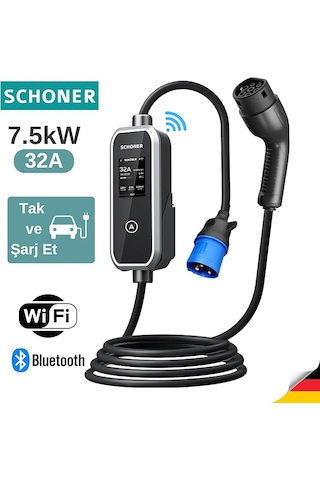 Schoner 7,4 Kw Şarj İstasyonu Ve Pano Seti 22kw Şarj İstasyonu Ve Panosu 7,4 Kw Şarj İstasyonu Ve Panosu