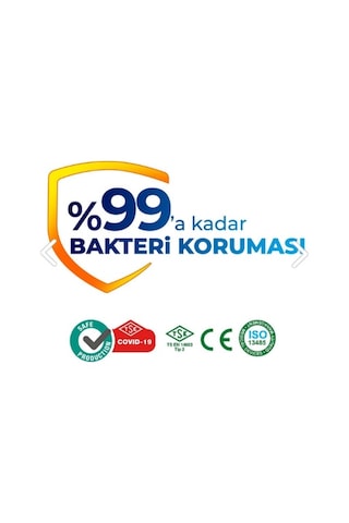 Evony Siyah Yumuşak Elastik Kulakli Cerrahi Maske 50'Li