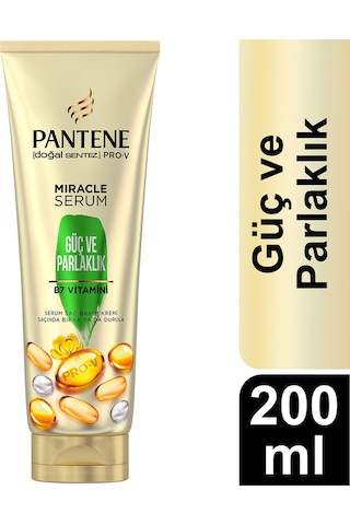 Pantene Miracle Güç ve Parlaklık Serum Şaç Bakım Kremi 200 ML