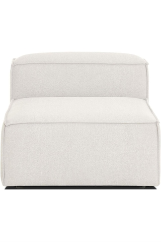 Mode Soft Orta Modül 01 Kırık Beyaz Keten Kumaş Dairenize Tesl Kırık Beyaz