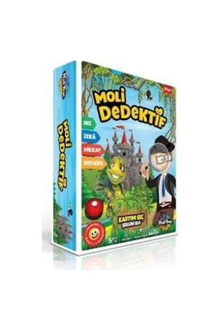 Moli Toys Dedektif Oyun Eğitici. Zeka ve Strateji Oyunu Molidedek