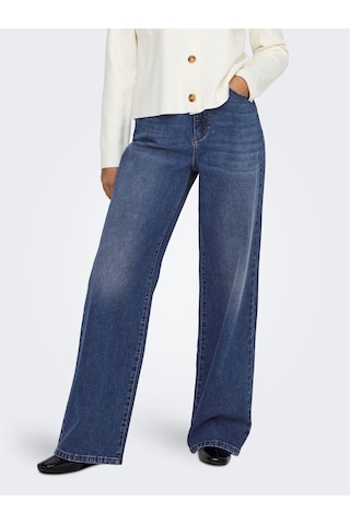 Only Onlhope Hw Wıde Dnm Dnm Sıj Box Kadın Mavi Denim Pantolon - 15264080
