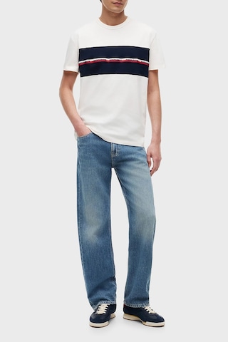 Tommy Jeans T Shirt Erkek T Shirt Dm0dm23245 Ybh Beyaz