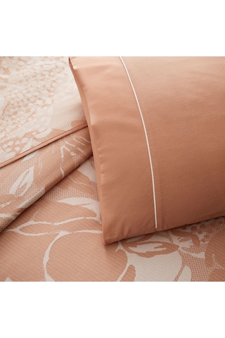 Taç Jakar Idore Çift Kişilik Pike Takımı Somon 000000001000050056 Somon