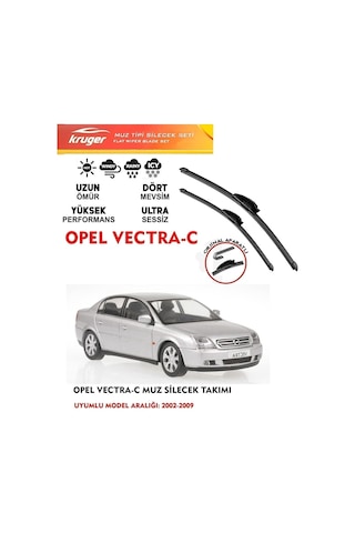Opel Vectra C Cam Muz Muz Silecek Takımı 1.6 1.8 Motor Araca Özel Aparat