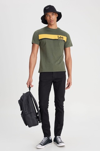 Lee Erkek Malone Skinny Fit Düşük Bel Siyah Kot Pantolon - L736yg47 Siyah