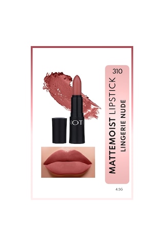 Note Cosmetique Mattemoist Lipstick Mat Bitişli Ruj 310 Lingerie Nude - Açık Nude