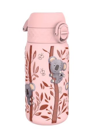 Ion8 - Paslanmaz Çelik Çocuk Suluk - Koala - 400 Ml - Sızdırmaz Çok Renkli