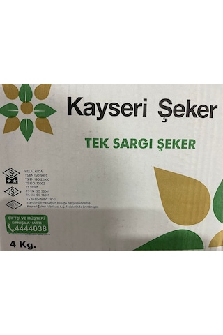 Kayseri Şeker Sargılı Şeker 4 KG Kayseri Şeker Sargılı Şeker 4 KG