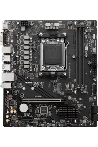 Msı Pro B650m-b Ddr5 Hdmı Pcıe 16x V4.0 Am5 Matx