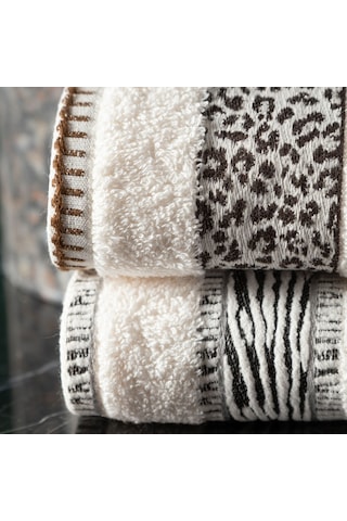 Mudo Home Penelope Zebra El Havlusu 30x50 Beyaz