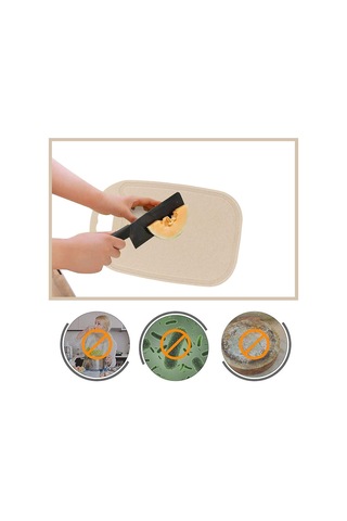 Saplı Kesme Tahtası, Plastik Kesme Tahtası, Mutfak Kesme Tahtası, Plastik Küçük, Mavi