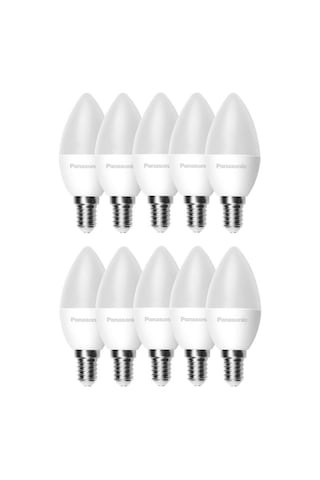 Panasonic 6,5w 50w Led Mum Ampul Sarı 2700k - E14 10 Adet Avize Lambası