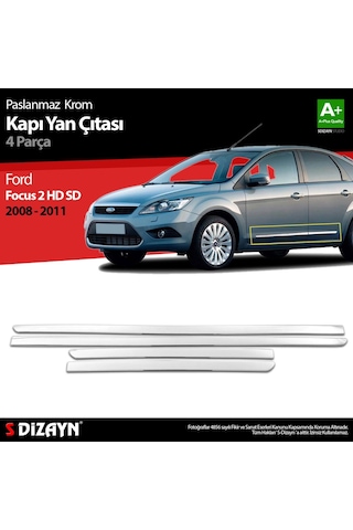 Ford Focus 2 Hb Sd Krom Kapı Yan Çıtası 2008-2011