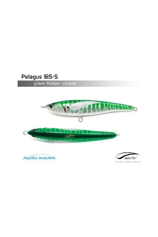 Jack Fin Pelagus 165 S Sahte Yem Green Wahoo ''özel Renk''