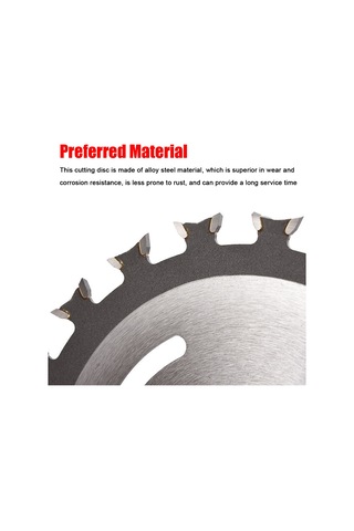 Singree 110mm Çap 20mm Delik 40 Diş Multifonksiyonel Ahşap Kesme Diski