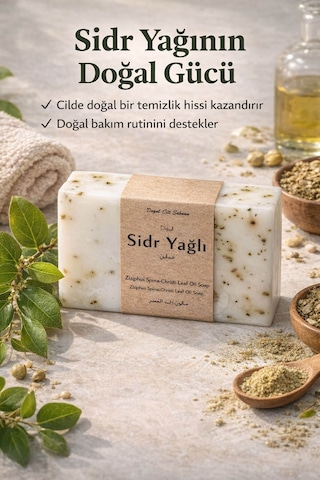 Elif Mira Sidr Yağlı Cilt Bakım Sabunu 120 G