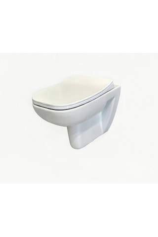 Newarc - Energy Rimless Asma Klozet Kapak Dahil - 2823+7804 Beyaz