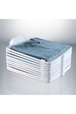 Plastik T-shirt Düzenleyici. Gömlek.elbise.dolap Organizer 5 Adet